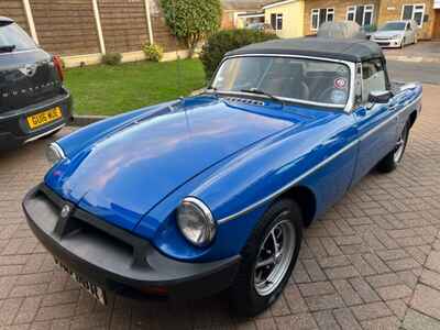 MGB ROADSTER IN VERY GOOD CONDITION WITH FULL HISTORY