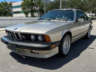 1987 BMW 6-Series 2D Coupe