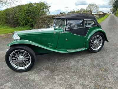 MG TC 1947  UK Example Chassis number TC2962