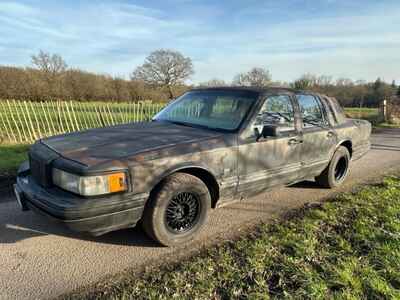 LINCOLN TOWN CAR 1992, DISTRESSED PATINA, MOT, A CLASSIC RECONDITIONED GEARBOX!