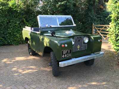 1959 Land Rover Series 2 SWB fitted with the early 2 25 petrol engine