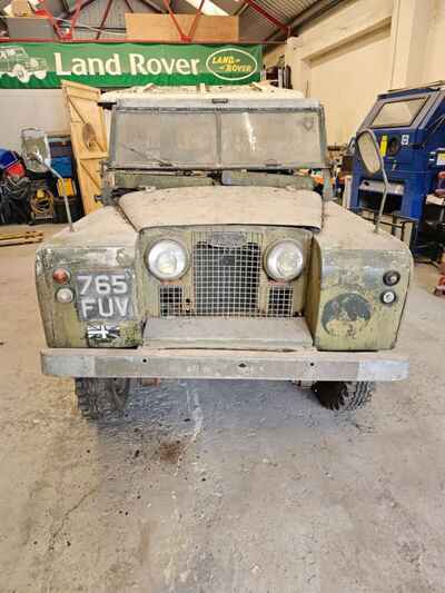 Barn Find Land Rover Series 2 1958 Tax and MOT Exempt Historic Vehicle Classic