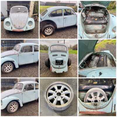 VW Beetle 1971 Original 1300cc - Project Car all parts included
