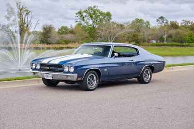 1970 Chevrolet Chevelle Matching Numbers and Build Sheet Freshly Restored
